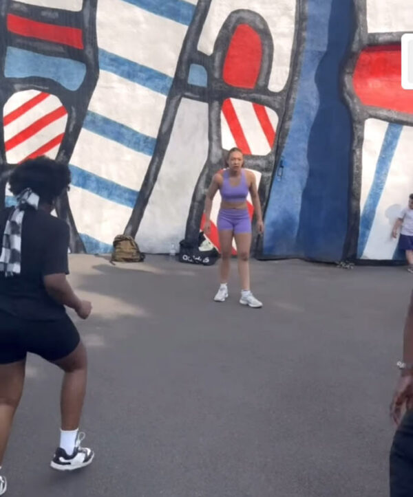 Zumba en plein air issy les moulineaux tours dubuffet